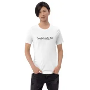 Comfy White Tee Short-Sleeve Unisex T-Shirt