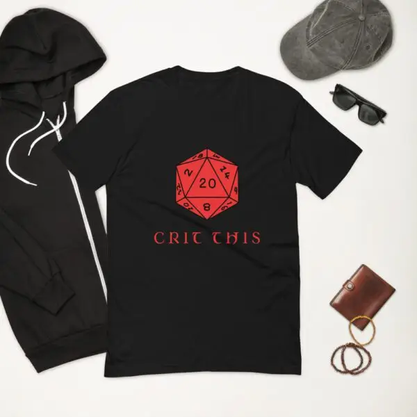 Crit This DnD Short Sleeve T-shirt