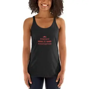 Perspiration Pink Women's Racerback Tank