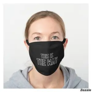 This is the Way Mandalorian Facemask