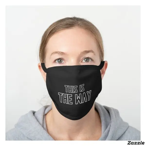 This is the Way Mandalorian Facemask