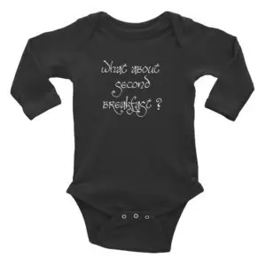 Second Breakfast Infant Long Sleeve Bodysuit