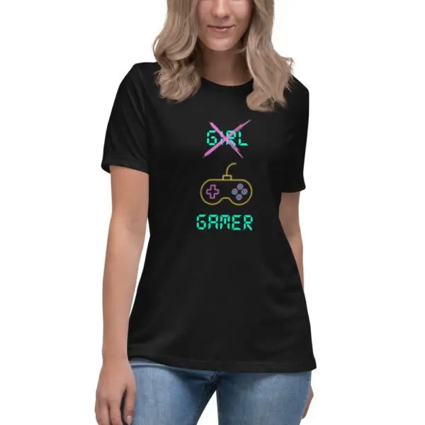 Girl Gamer Women's Relaxed T-Shirt - Image 2