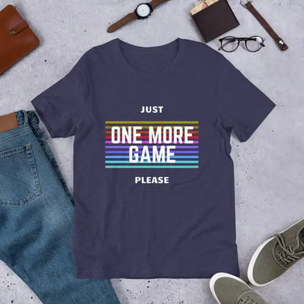 One More Game Short-Sleeve Unisex T-Shirt - Image 5