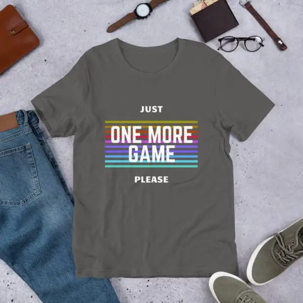 One More Game Short-Sleeve Unisex T-Shirt - Image 7