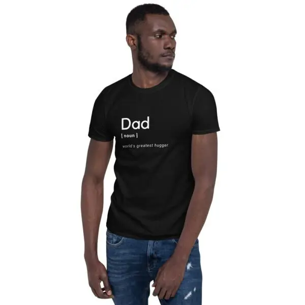 Dad Hug Short-Sleeve Unisex T-Shirt - Image 2