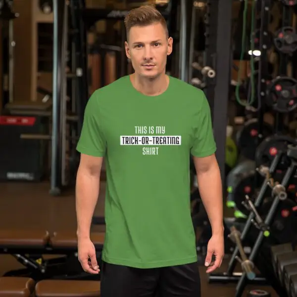 Trick-or-Treating Short-Sleeve Unisex T-Shirt - Image 9