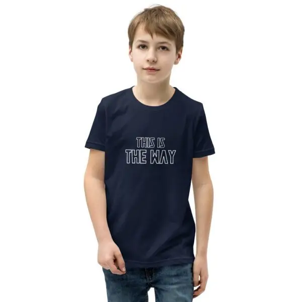 This is the Way Youth Short Sleeve T-Shirt - Image 4