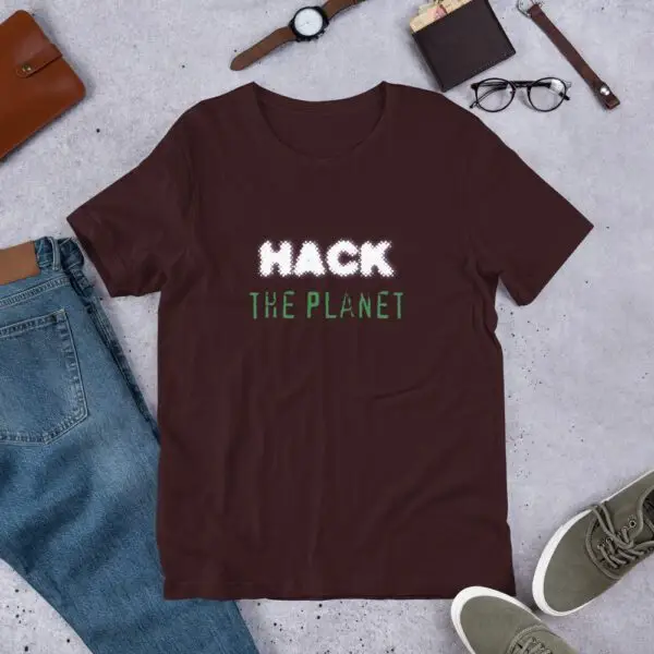 Hack the Planet Short-Sleeve Unisex T-Shirt - Image 7