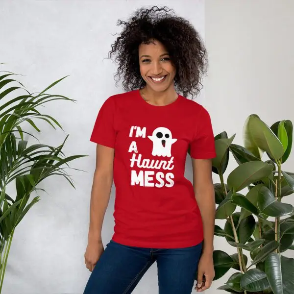 Haunt Mess Short-Sleeve Unisex T-Shirt - Image 6