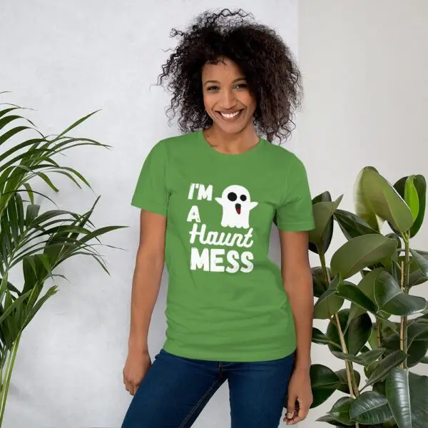 Haunt Mess Short-Sleeve Unisex T-Shirt - Image 13