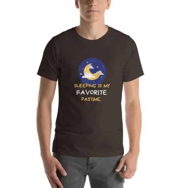 Sleep Pastime Short-Sleeve Unisex T-Shirt - Image 2