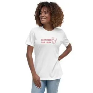 Cat Lady Women's Relaxed T-Shirt