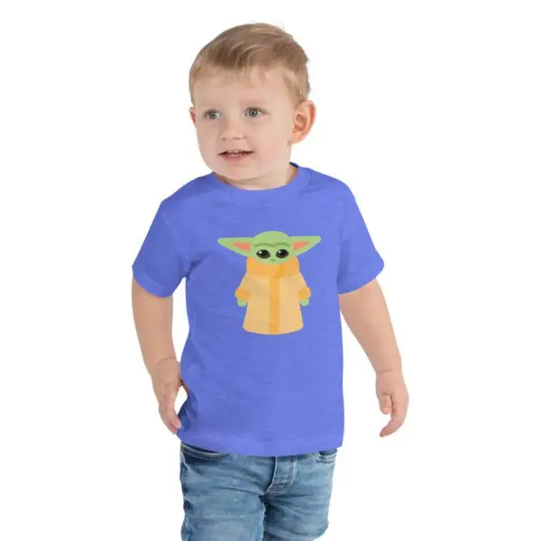 Baby Yoda Toddler Short Sleeve Tee - Image 3