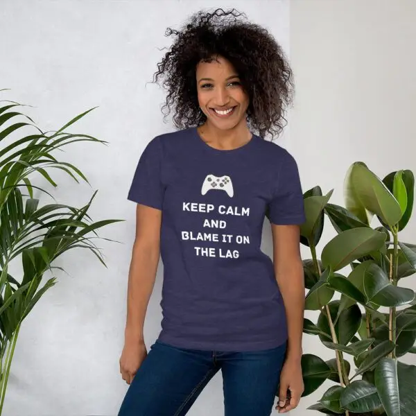 Keep Calm Lag Short-Sleeve Unisex T-Shirt - Image 5