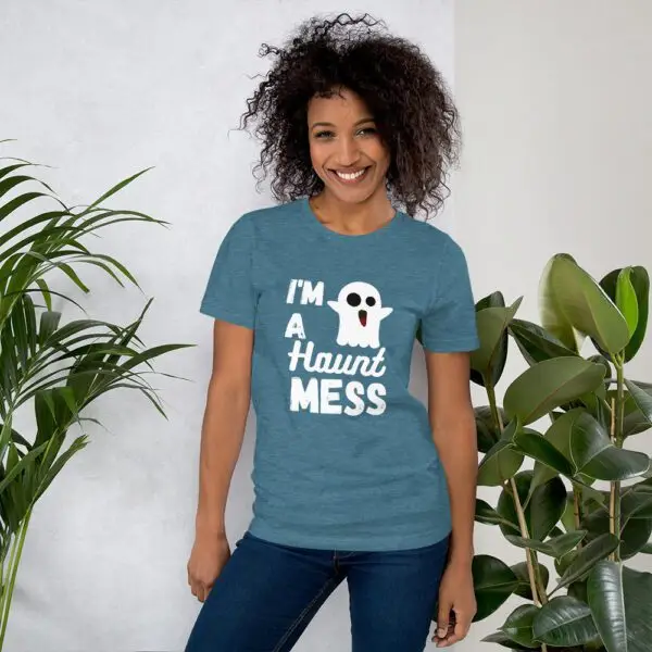 Haunt Mess Short-Sleeve Unisex T-Shirt - Image 11