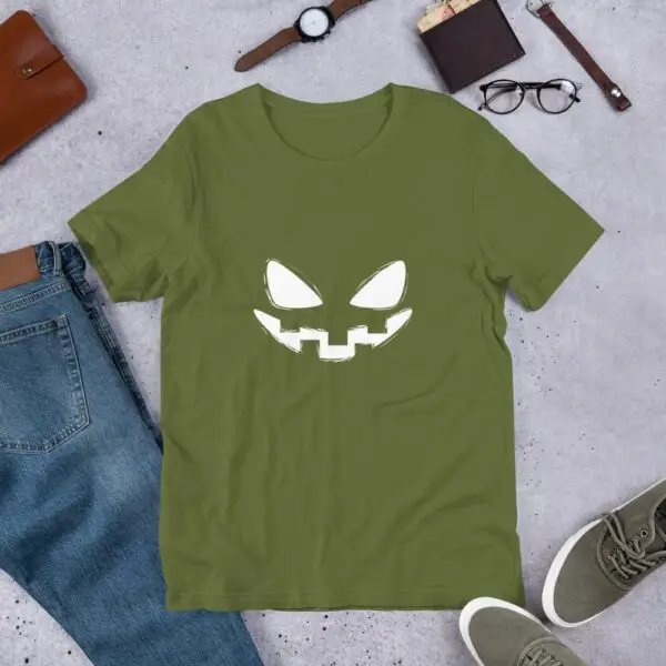 Jack O Lantern Short-Sleeve Unisex T-Shirt - Image 8