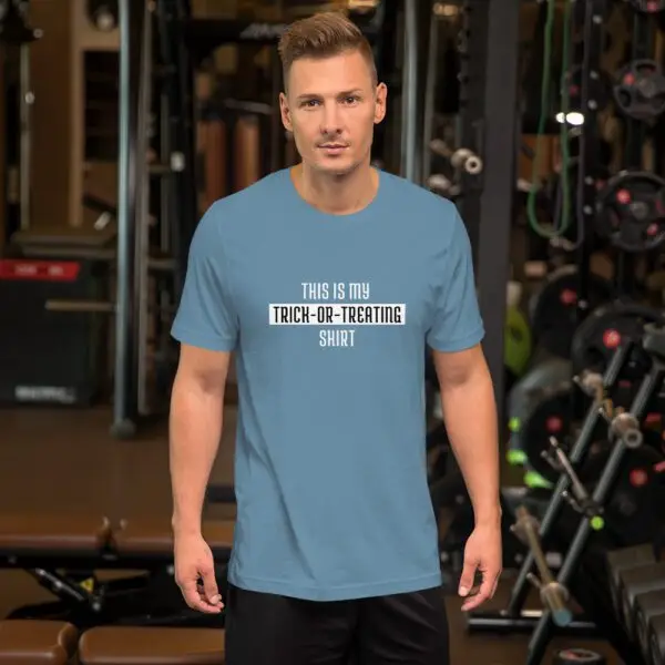 Trick-or-Treating Short-Sleeve Unisex T-Shirt - Image 12