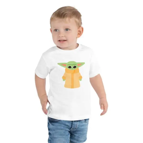 Baby Yoda Toddler Short Sleeve Tee