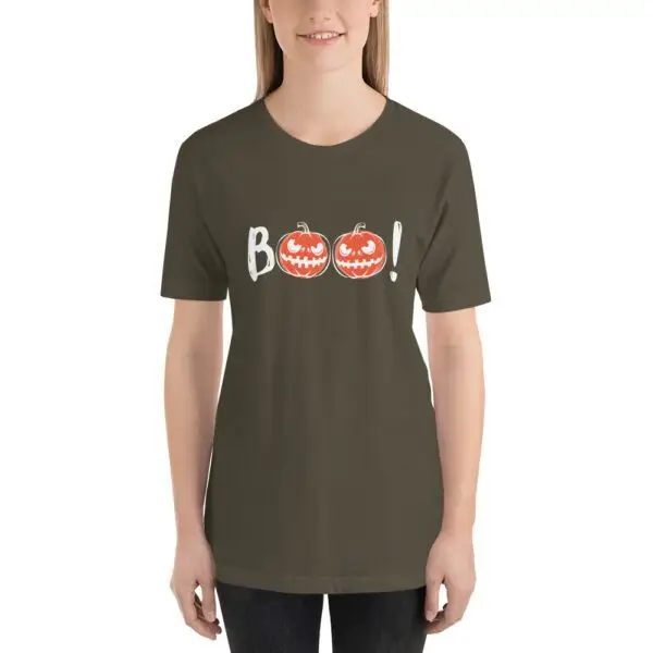 Boo Short-Sleeve Unisex T-Shirt - Image 7