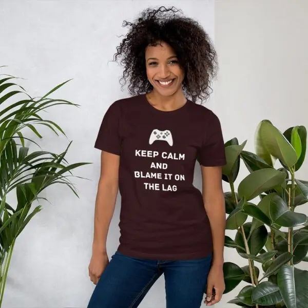 Keep Calm Lag Short-Sleeve Unisex T-Shirt