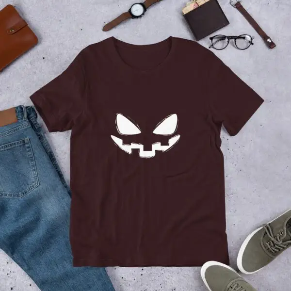 Jack O Lantern Short-Sleeve Unisex T-Shirt - Image 12