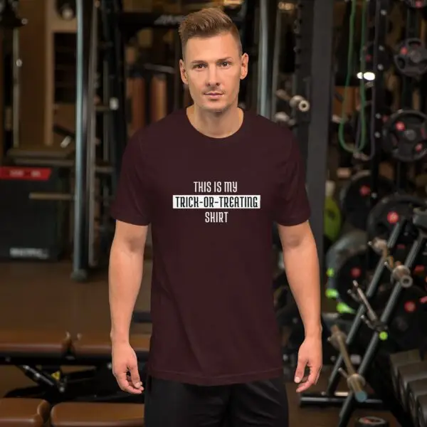 Trick-or-Treating Short-Sleeve Unisex T-Shirt - Image 11