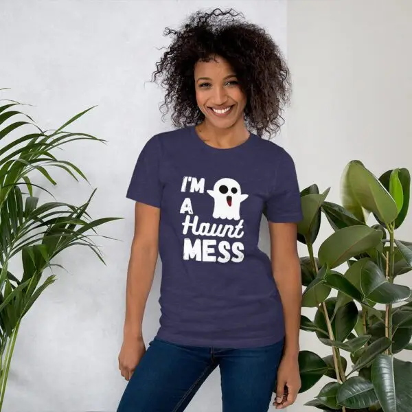 Haunt Mess Short-Sleeve Unisex T-Shirt - Image 4