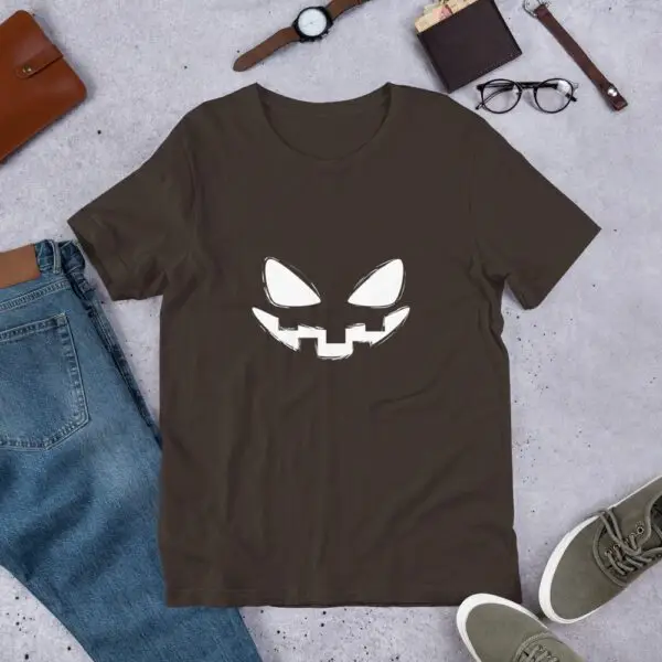 Jack O Lantern Short-Sleeve Unisex T-Shirt - Image 4