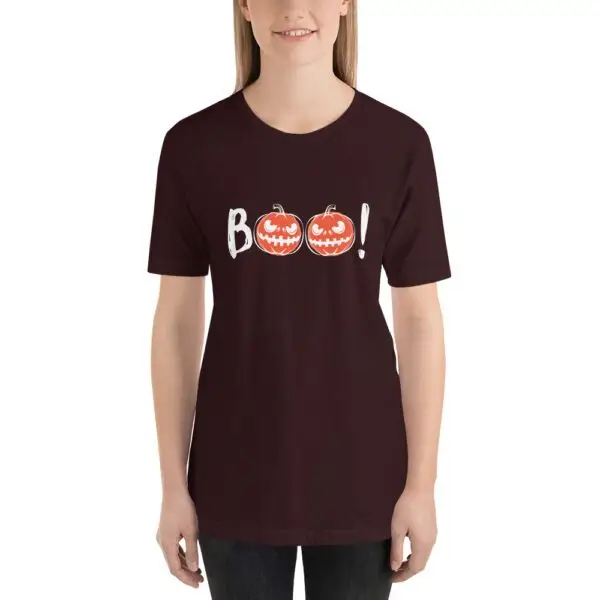 Boo Short-Sleeve Unisex T-Shirt - Image 2