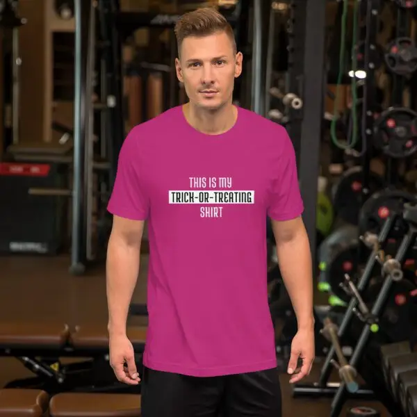 Trick-or-Treating Short-Sleeve Unisex T-Shirt - Image 14
