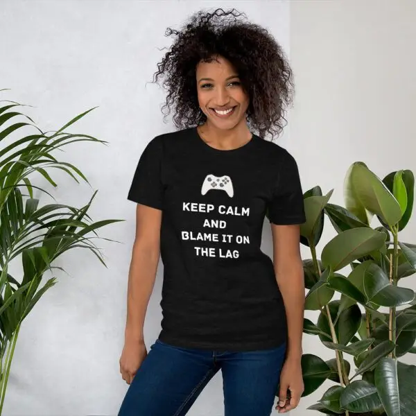 Keep Calm Lag Short-Sleeve Unisex T-Shirt - Image 3