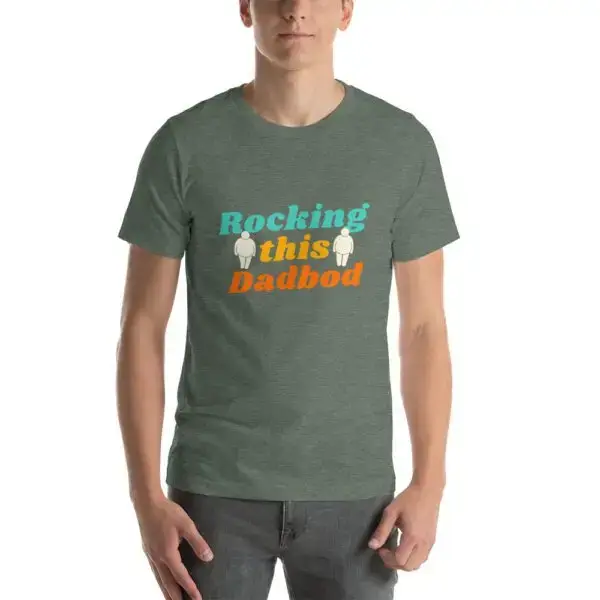 Dadbod Short-Sleeve Unisex T-Shirt - Image 4