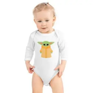 Baby Yoda Infant Long Sleeve Bodysuit