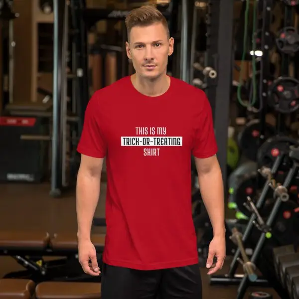 Trick-or-Treating Short-Sleeve Unisex T-Shirt - Image 13