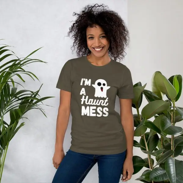 Haunt Mess Short-Sleeve Unisex T-Shirt - Image 8