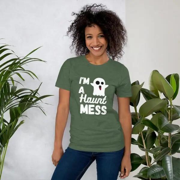 Haunt Mess Short-Sleeve Unisex T-Shirt - Image 9