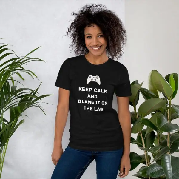 Keep Calm Lag Short-Sleeve Unisex T-Shirt - Image 2