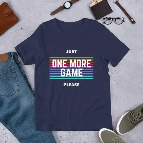 One More Game Short-Sleeve Unisex T-Shirt - Image 8