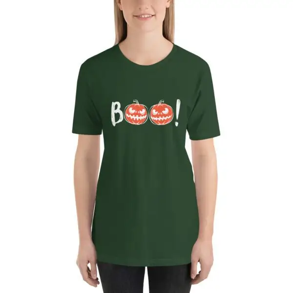 Boo Short-Sleeve Unisex T-Shirt - Image 6