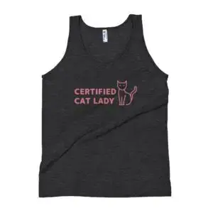Cat lady Unisex Tank Top