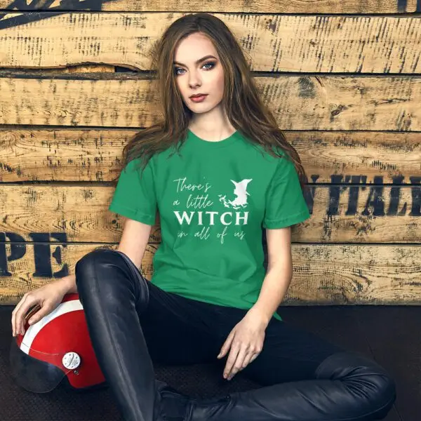 There's a little Witch in all of us Practical Magic Short-Sleeve Unisex T-Shirt - Image 12