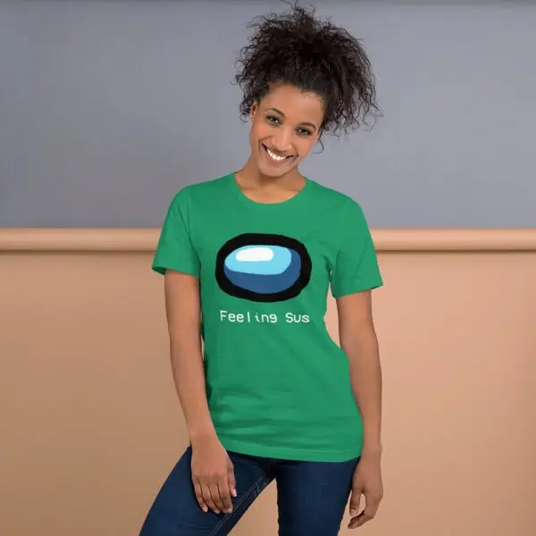 Feeling Sus Among Us 2 Short-Sleeve Unisex T-Shirt - Image 10