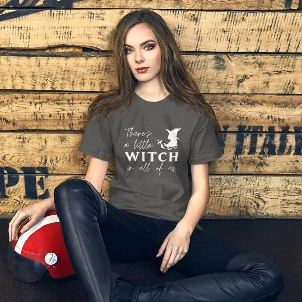There's a little Witch in all of us Practical Magic Short-Sleeve Unisex T-Shirt - Image 10