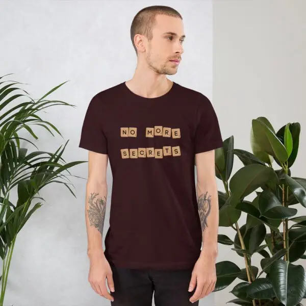 No More Secrets Sneakers Short-Sleeve Unisex T-Shirt - Image 2