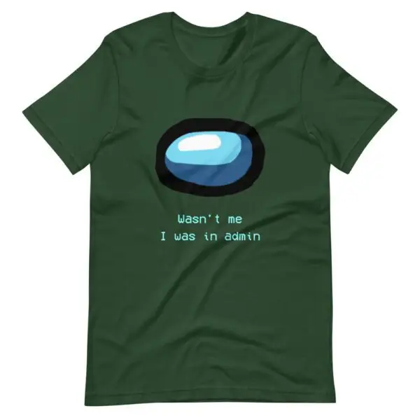 Wasn't Me Among Us Short-Sleeve Unisex T-Shirt - Image 7