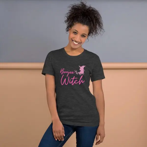 Boujee Witch Pink Short-Sleeve Unisex T-Shirt - Image 5