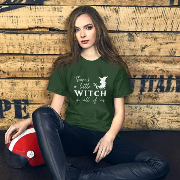 There's a little Witch in all of us Practical Magic Short-Sleeve Unisex T-Shirt - Image 7