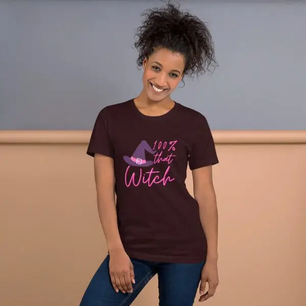100% That Witch Short-Sleeve Unisex T-Shirt - Image 2