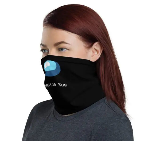 Feeling Sus Among Us Neck Gaiter - Image 2